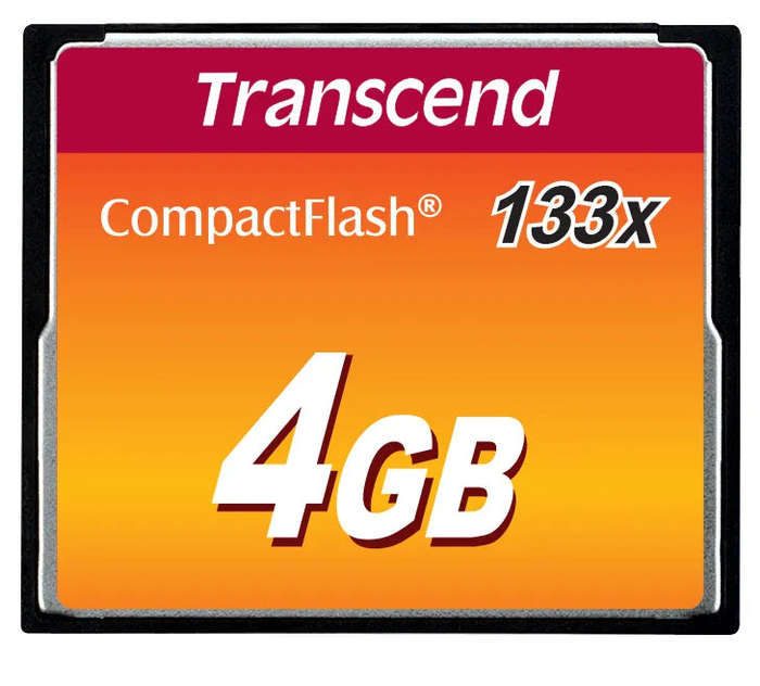 TRANSCEND 4GB COMPACT FLASH 133X