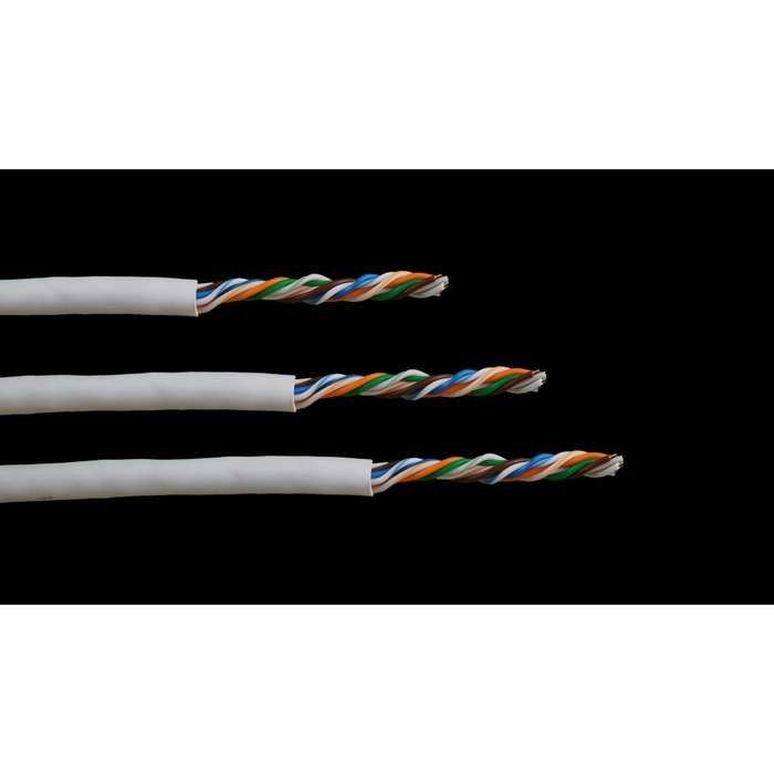 Acconet 305m pull box CAT6 Solid Copper white UTP cable | CAT6-305-SC