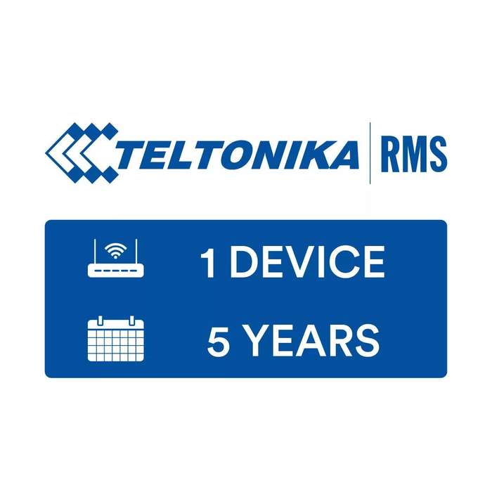 Teltonika RMS License, 1 device credit, 5 years | RMSMP0500000