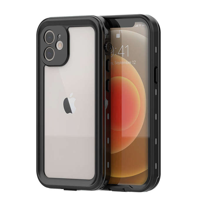 Redpepper IP68 Waterproof Shockproof Case for iPhone 13 6.1" Black