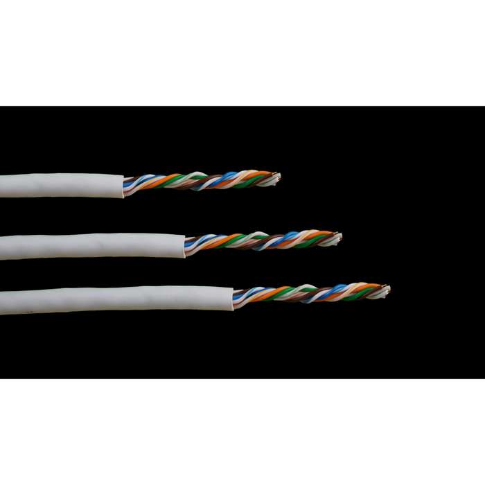 Acconet CAT5e 305m PullBox CCA Indoor SF/UTP Cable White | CAT5-305-STP
