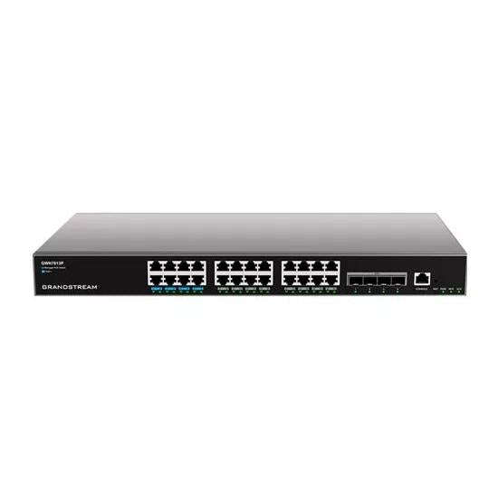 Grandstream Enterprise L3 24 port Managed GbE PoE++ Switch 360W | GWN7813P