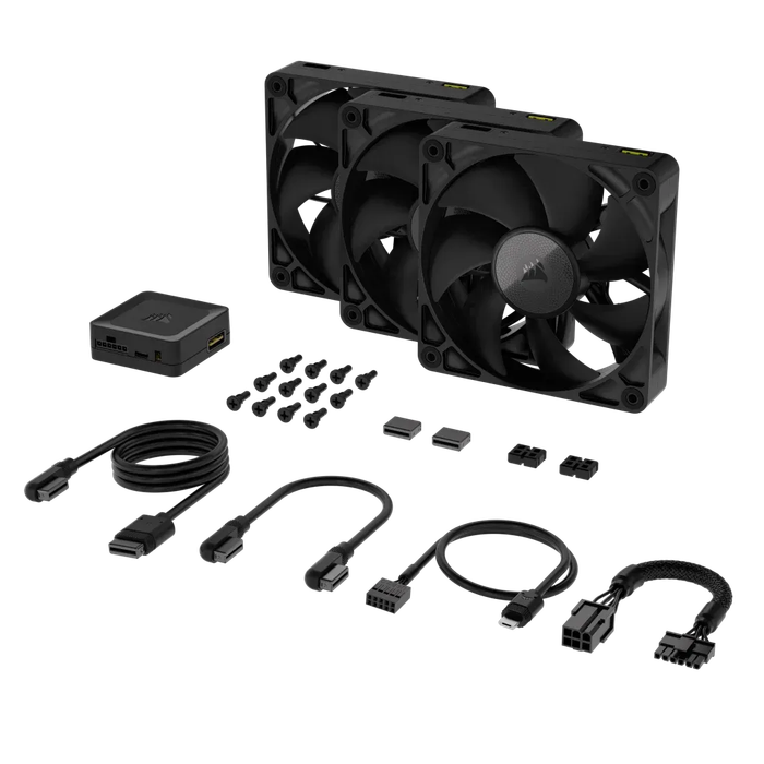Corsair RX Series; iCUE LINK RX120; 120mm Fan; Tripple Pack.
