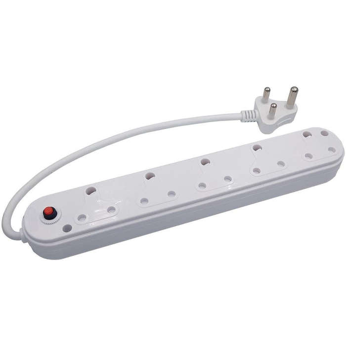 5 WAY MULTIPLUG WITH 5 X 16A