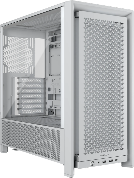 FRAME 4000D White Mid-Tower PC Case; 2x 3.5'' |  2x 2.5'' Drive Bays; Up to 360mm Radiator compat...