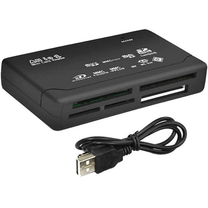 ALL IN ONE USB 2.0 EXTERNAL CARD READER