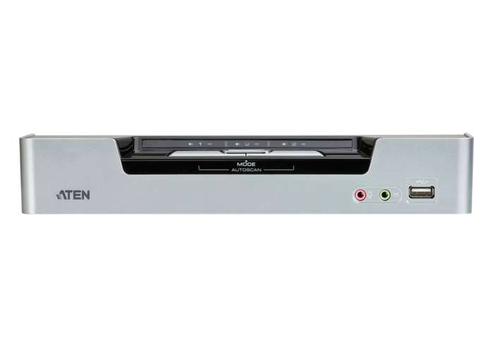 ATEN 2-port Dual Video Dual Link DVI KVMP Switch with Audio Support; Cables Included W/(US/EU/OUT...