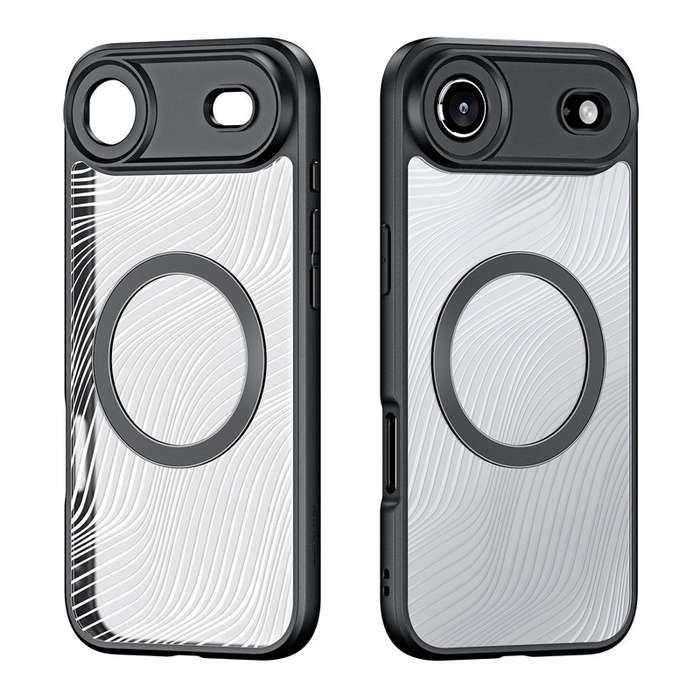 DUX DUCIS Aimo Mag Series Magnetic Matte Anti-drop TPU + PC Case for iPhone 17 Air Black