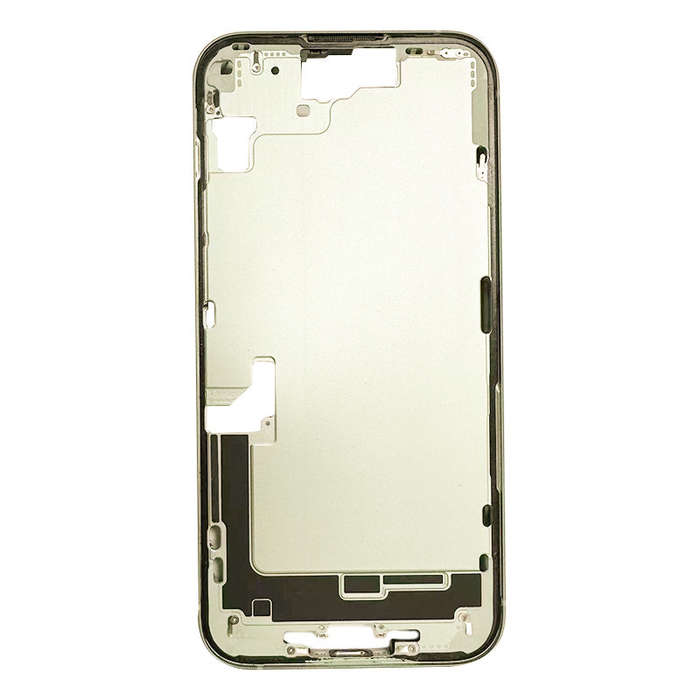 Middle Frame with Side Buttons + SIM Card Tray for iPhone 15 A2846 USA Version Yellow HQ
