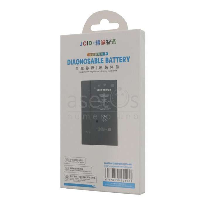 JC 3230mAh Battery + Battery Adhesive for iPhone 12/12 Pro High Capacity Version + Diagnosable + ...