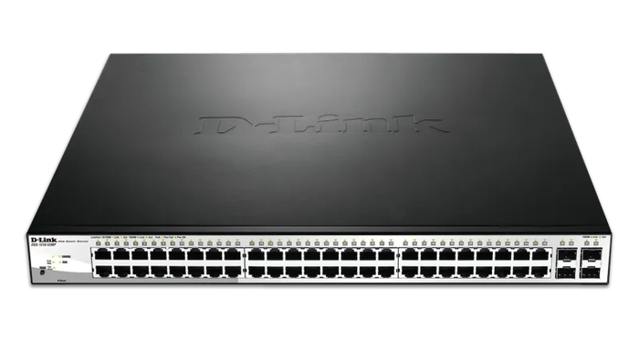 D-Link 48 PoE 10/100/1000 ports + 4 SFP ports Metro Switch