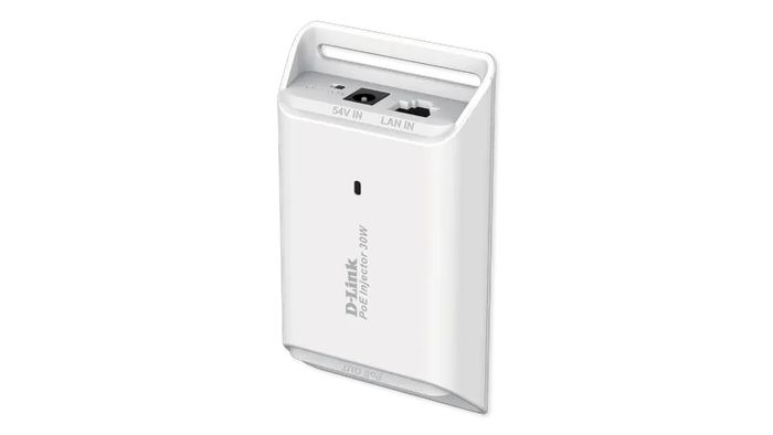 D-Link Gigabit PoE Injector; 10/100/1000Mbps data passthrough rate; IEEE802.3at compliant; DC Out...