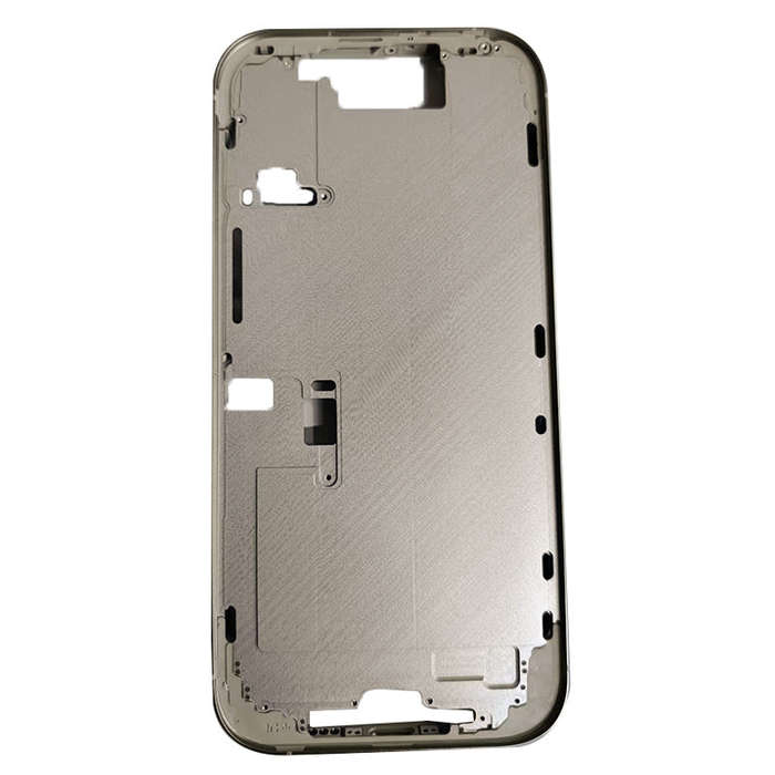 Middle Frame with Side Buttons + SIM Card Tray for iPhone 16 Pro USA Version Desert Titanium OEM