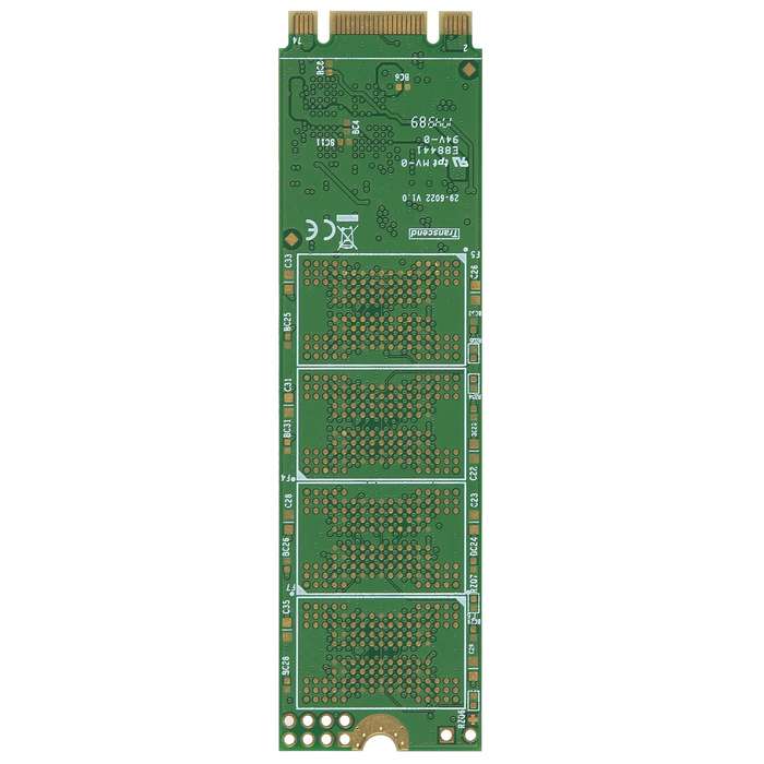 TRANSCEND 240GB MTS820 SATA3 M.2 2280 SSD - TLC - CACHELESS