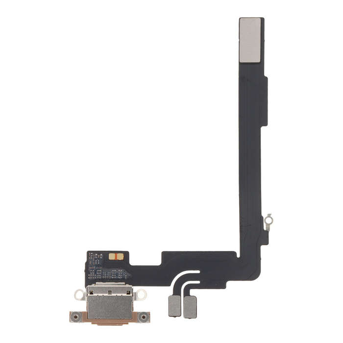 Charging Port Flex Cable with Charging Port Module for iPhone 16 Pro Max Desert Titanium Ori R