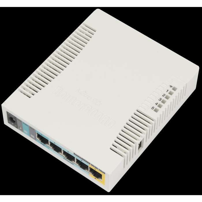MikroTik 2.4GHz 5 Port Ethernet WiFi Router | RB951Ui-2HnD