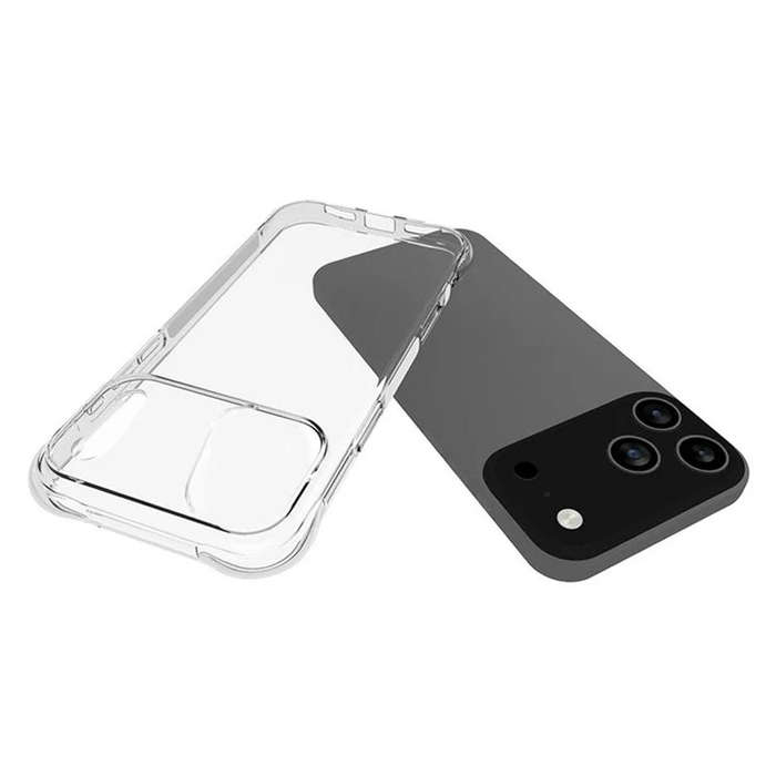 Ultra-thin TPU Case for iPhone 17 Pro Transparent