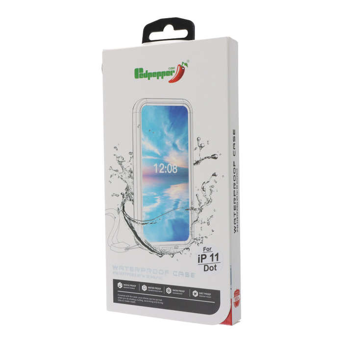Redpepper IP68 Waterproof Shockproof Case for iPhone 11 Black