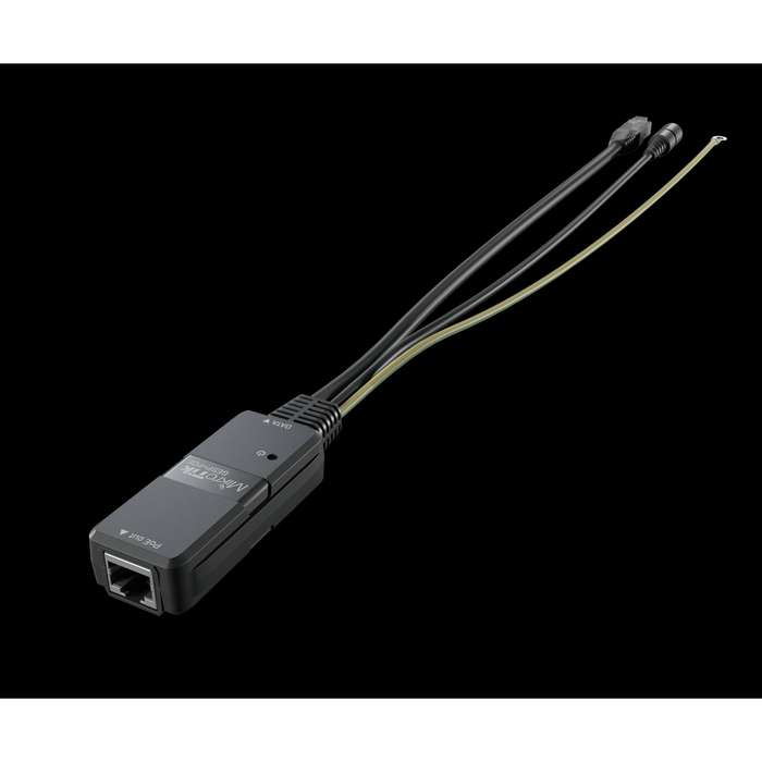 MikroTik Gigabit PoE injector with surge protection, indoor enclosure