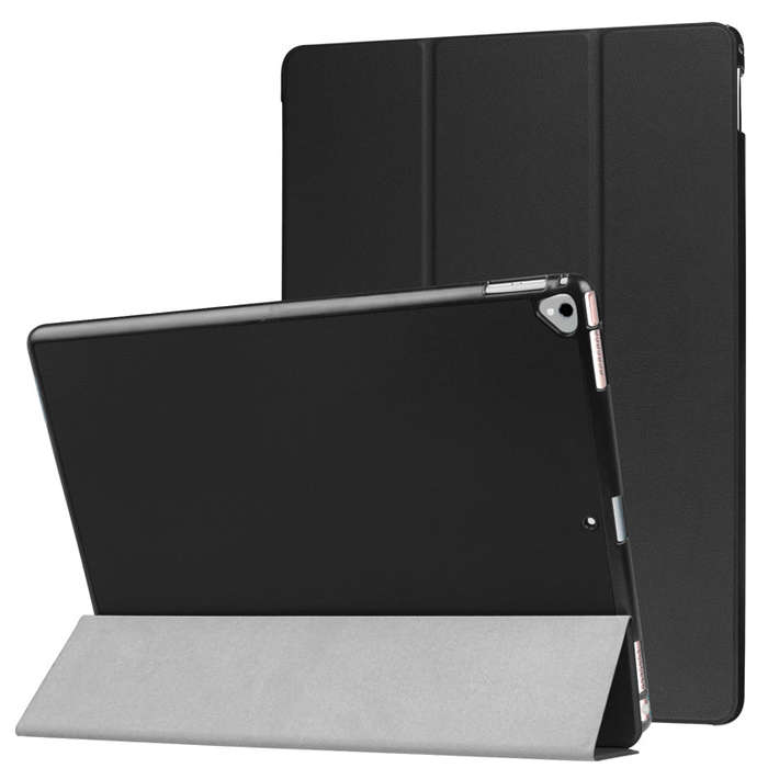 Triple Folding Case for iPad Pro 12.9 2015(1st)/Pro 12.9 2017(2nd) Black