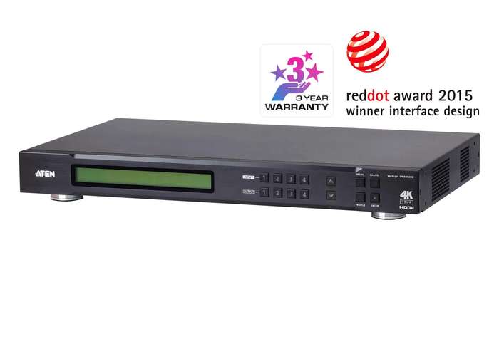 ATEN 4x4 True 4K HDMI Matrix Switch