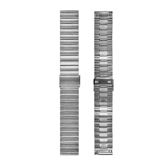 Stainless Steel Link Bracelet Band for Apple Watch Series 42MM/44MM/45MM/46MM/49MM Silver