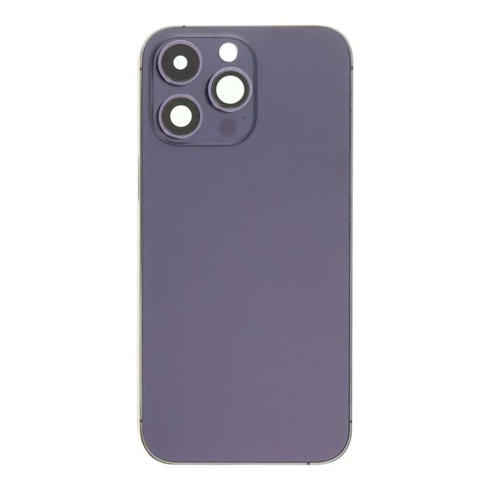 Middle Frame + Battery Door + Back Camera Lens and Bezel + Side Buttons + SIM Card Tray with Magn...
