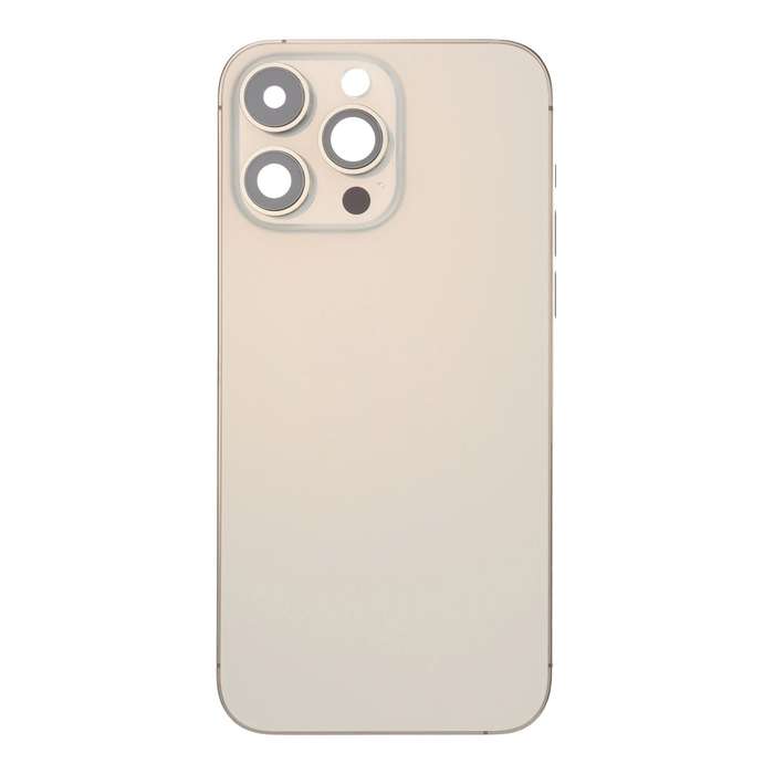Middle Frame + Battery Door + Back Camera Lens and Bezel + Side Buttons + SIM Card Tray with Magn...