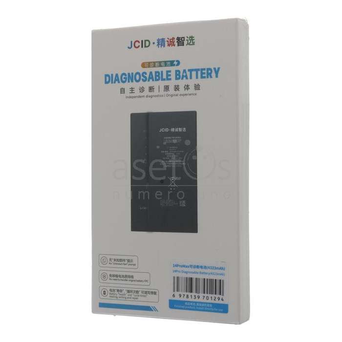 JC 4790mAh Battery + Battery Adhesive for iPhone 14 Pro Max High Capacity Version + Diagnosable +...