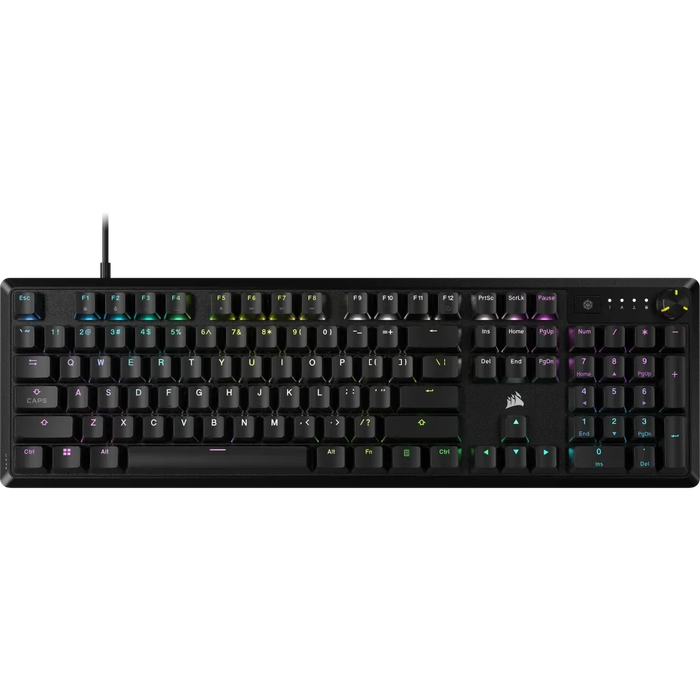 Corsair K70 CORE RGB Mechanical Gaming Keyboard - CORSAIR Red Linear Switches