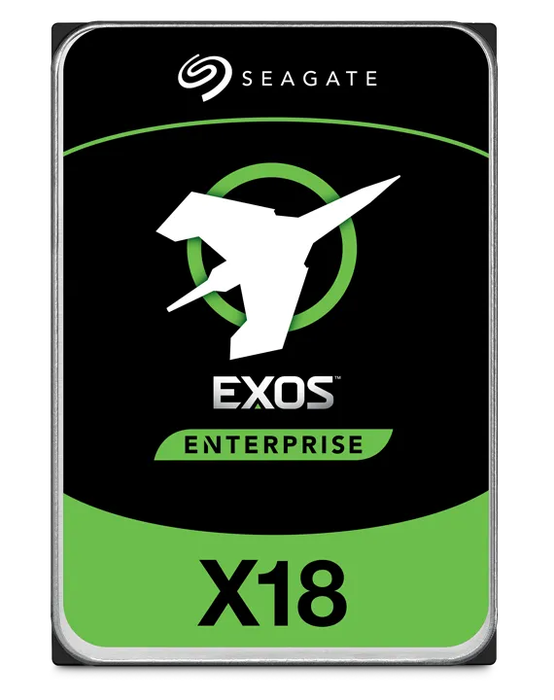 Seagate Exos X18 14TB HDD; 3.5''; 6GB/s SATA 512e/4Kn; RPM 7200