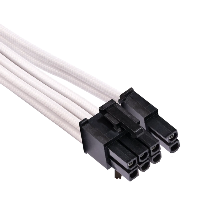 Corsair Premium Individually Sleeved White PSU Cable Kit Starter Package