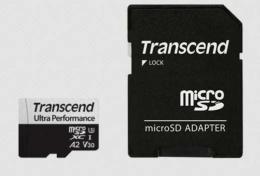 TRANSCEND 340S 64GB ULTRA PERFROMANCE MICRO SD UHS-I  U3 V30 A2 CLASS10 - READ 160 MB/S - WRITE 1...