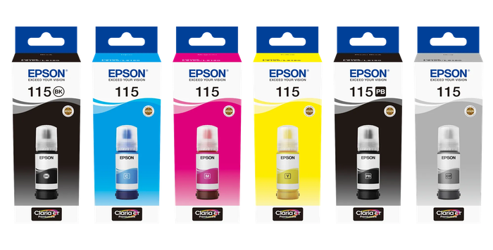 Epson 115 EcoTank Grey ink bottle (70 ml)
