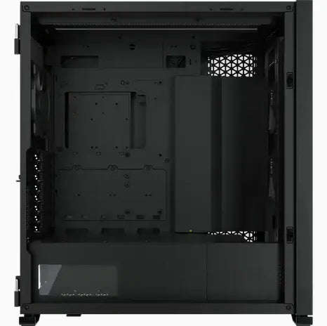 7000D Airflow Black Tempered Glass Mid-Tower; 6x 3.5'' |  4x 2.5'' Drive Bays ; 480mm Radiator Co...