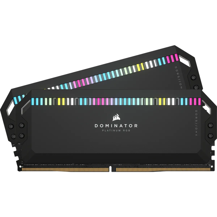 Corsair DOMINATOR RGB DDR5 64GB (2 x 32GB) DDR5 6400 CL32-40-40-84 1.40V Intel XMP - BLACK