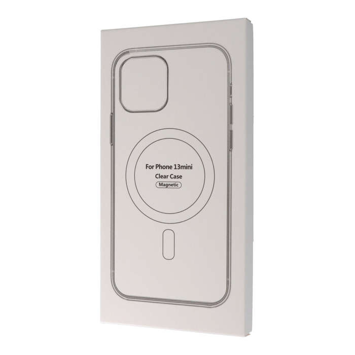 Clear MagSafe Anti-Shock TPU Case for iPhone 13 Mini with Box Packaging