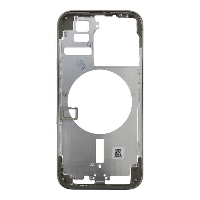 Middle Frame with Side Buttons + SIM Card Tray for iPhone 14 Pro A2890/A2889/A2892/A2891 European...
