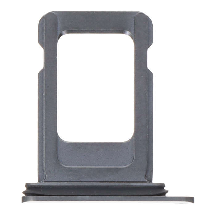SIM Card Tray with Waterproof Rubber Ring for iPhone 11 Pro Max Single Card Version Gray Ori