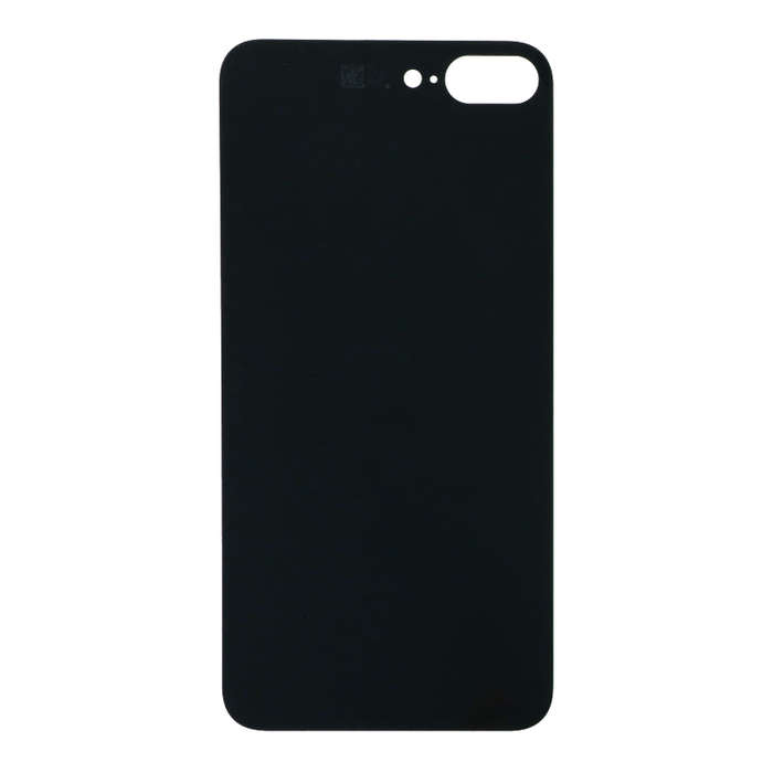 Battery Door with Adhesive for iPhone 8 Plus US & Large Hole Version Black OEM