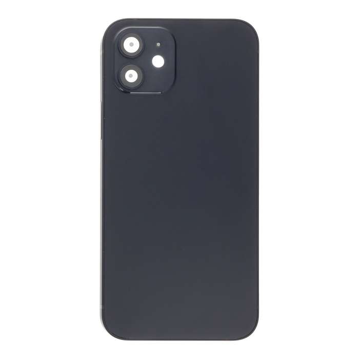 Middle Frame + Battery Door + Back Camera Lens and Bezel + Side Buttons + SIM Card Tray with Magn...