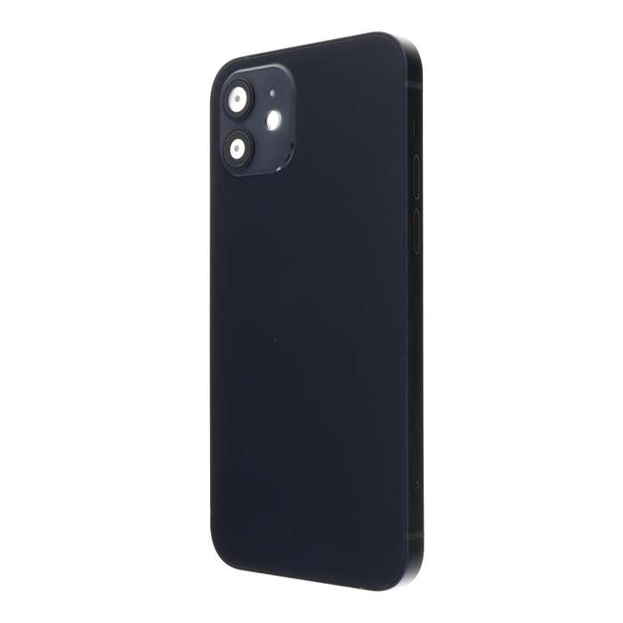Middle Frame + Battery Door + Back Camera Lens and Bezel + Side Buttons + SIM Card Tray with Magn...