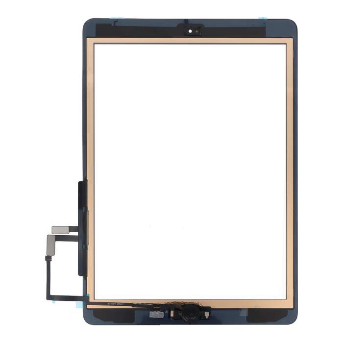 Touch Screen + Touch Screen Adhesive with Fingerprint Sensor Flex Cable for iPad 9.7 2017(iPad 5t...