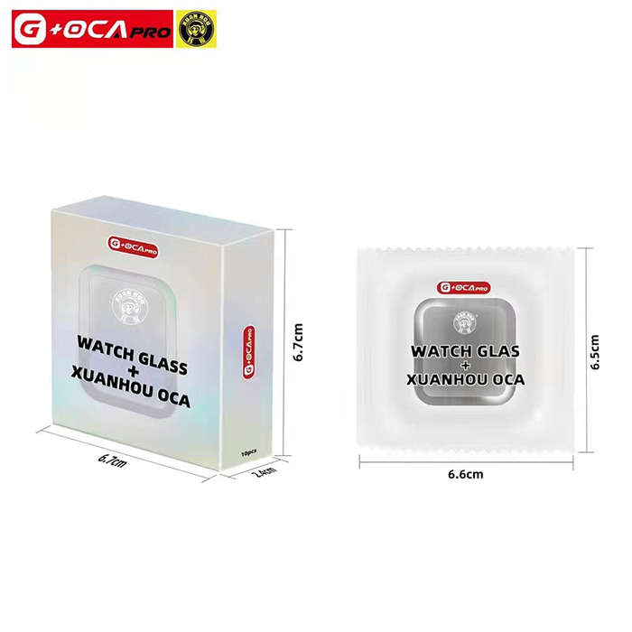 G+OCA Pro Glass Lens + OCA for Apple Watch Series 4 40mm/Series 5 40mm/Series 6 40mm/SE 40mm/SE 2...