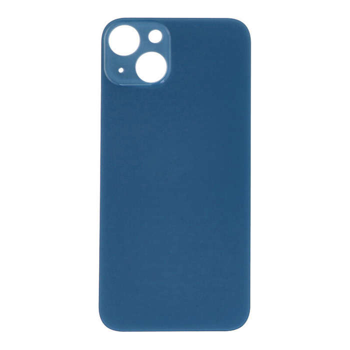 Battery Door with Adhesive for iPhone 13 6.1" Large Hole Blue OEM
