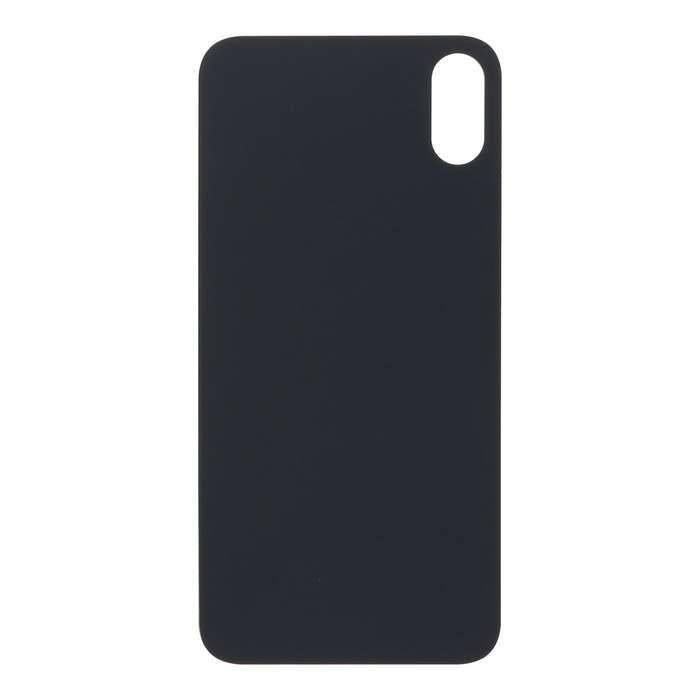 Battery Door with Adhesive for iPhone X EU & Large Hole Version Black HQ