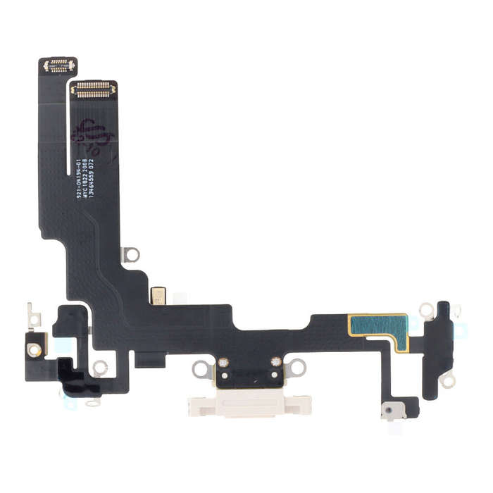 Charging Port Flex Cable for iPhone 14 White Ori