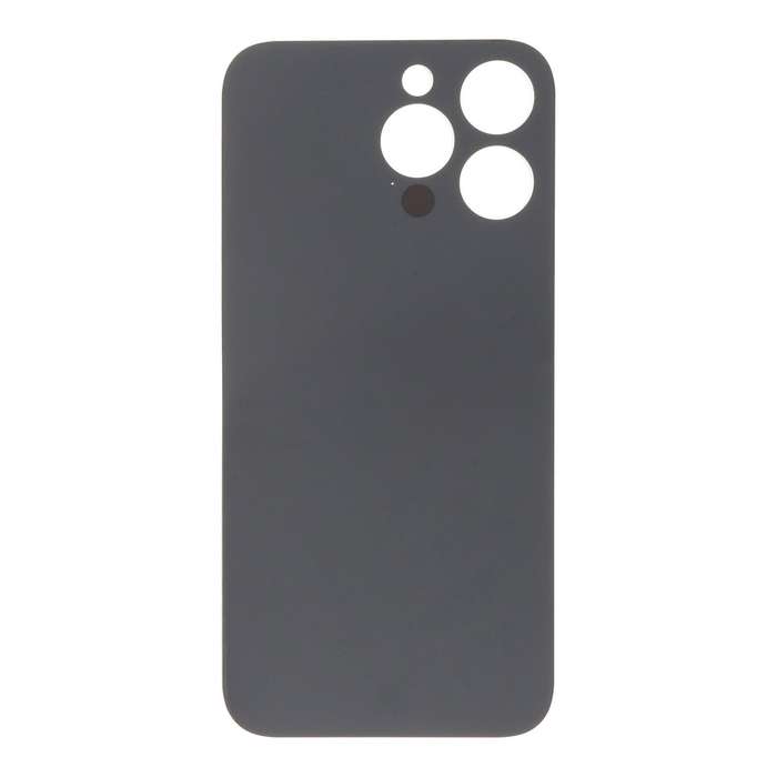 Battery Door with Adhesive for iPhone 14 Pro Max Large Hole Black OEM