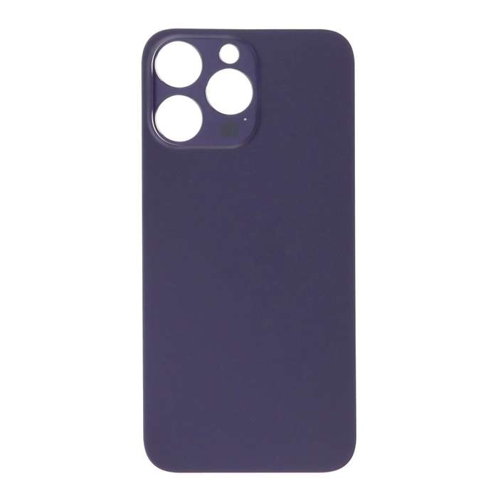 Battery Door with Adhesive for iPhone 14 Pro Max Large Hole Purple OEM
