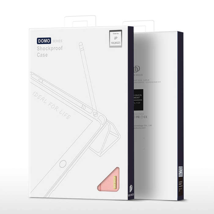 DUX DUCIS DOMO Series Luxury Smart Wake Sleep Trifold-Stand Protective Case for iPad 2022(iPad 10...